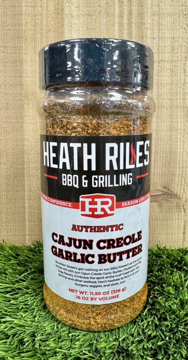 Heath Riles Cajun Creole Garlic Butter Rub