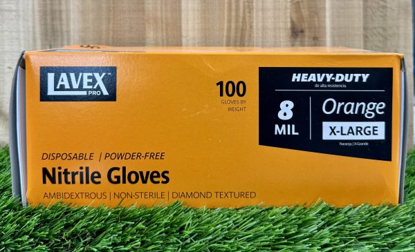 8 Mil Nitrile Gloves X-Large