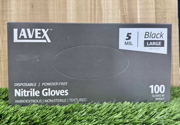 5 Mil Nitrile gloves Large $11.99