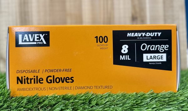 8 Mil Nitrile Gloves Large 14.99